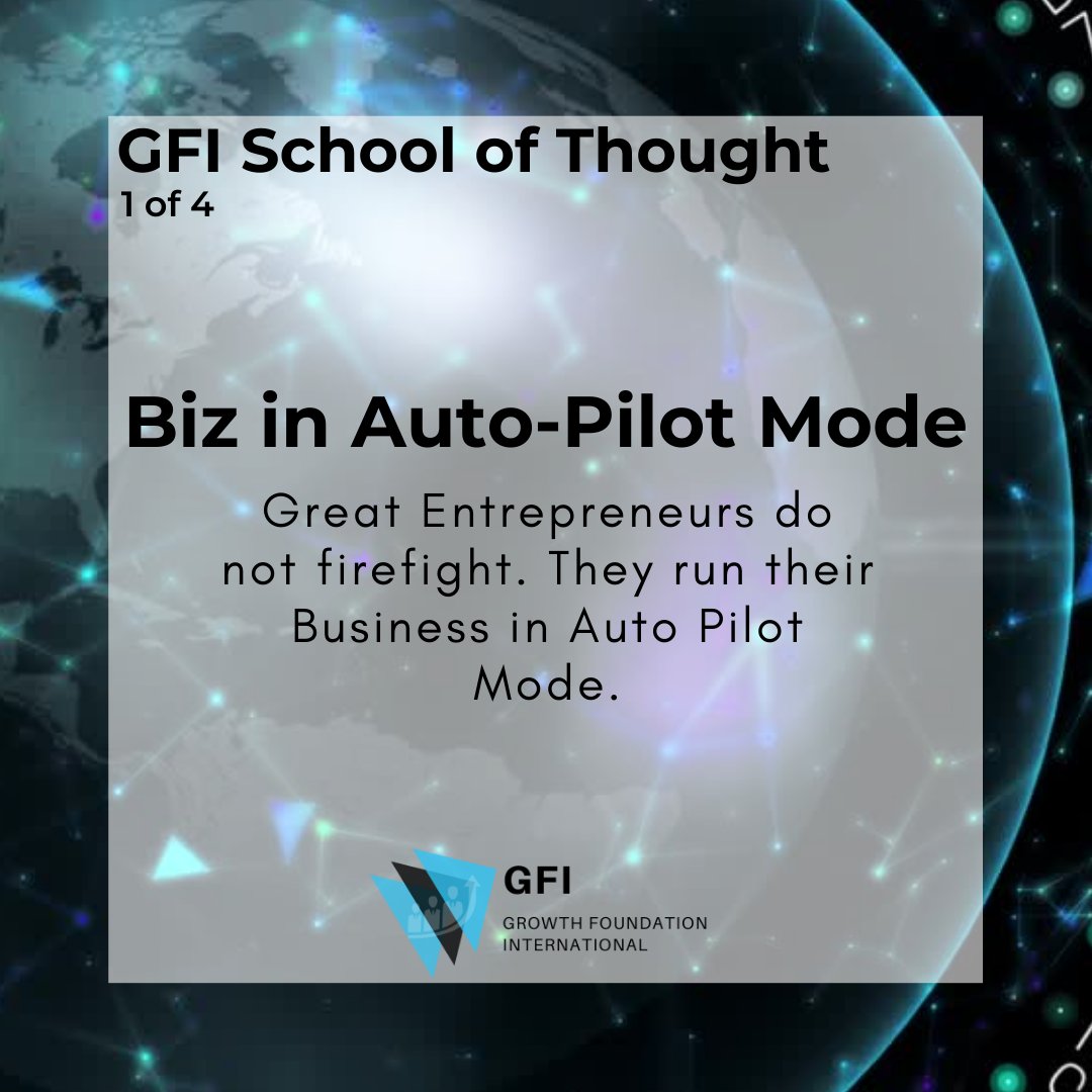 growthfoundint's tweet image. Your Business cannot run without you. But it can run with less intervention from you.
Don&apos;t sweat the small stuff. Run your Biz on Auto Pilot Mode.

Comment below
What are the area or works in your Business that takes more time from you?

#autopilotmode #bizinautopilot #gfischool