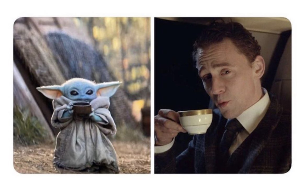 Tom Hiddleston as baby yoda — A thread