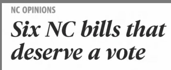 I'm far from the 1st person to call for the elimination of the literacy test. For ex.  @RaleighReporter called it "pretty gross to still have it on the books"
