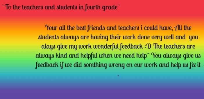 MsCondonsClass's tweet image. Fourth Grade Love notes 😊 @AshleaVilello @motto513 @PorterElemSCSD