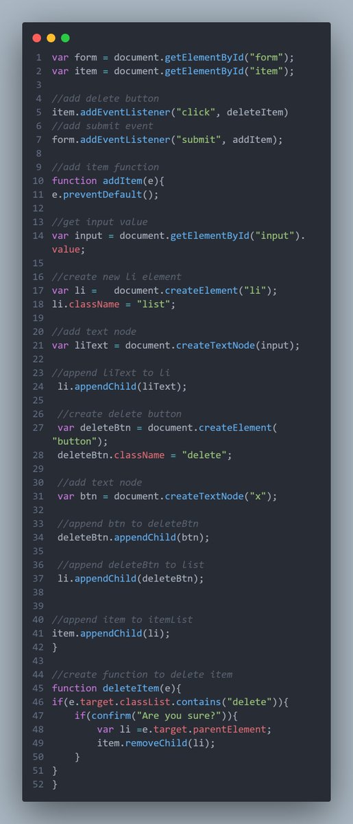 EbubechukwuNick's tweet image. Day 1 #100DaysOfCode 

A simple To-Do List with filter and delete functionality using HTML|CSS|Javascript.
github.com/Ebubechukwucyb…

RT.

#CodeNewbie #learningjavascript