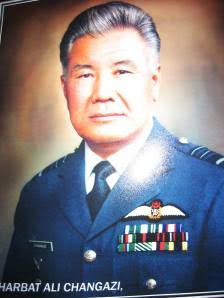 Sharbat Ali Changezi was also from the Hazara community and retired from PAF as an Air Marshal (three-star PAF officer.)