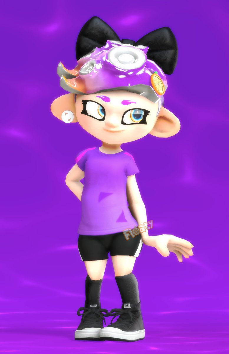 floatayy's tweet image. 🍊 ~ Flo-alt ~ 💜

#Splatoon #Splatoon2 #SourceFilmmaker #SFM