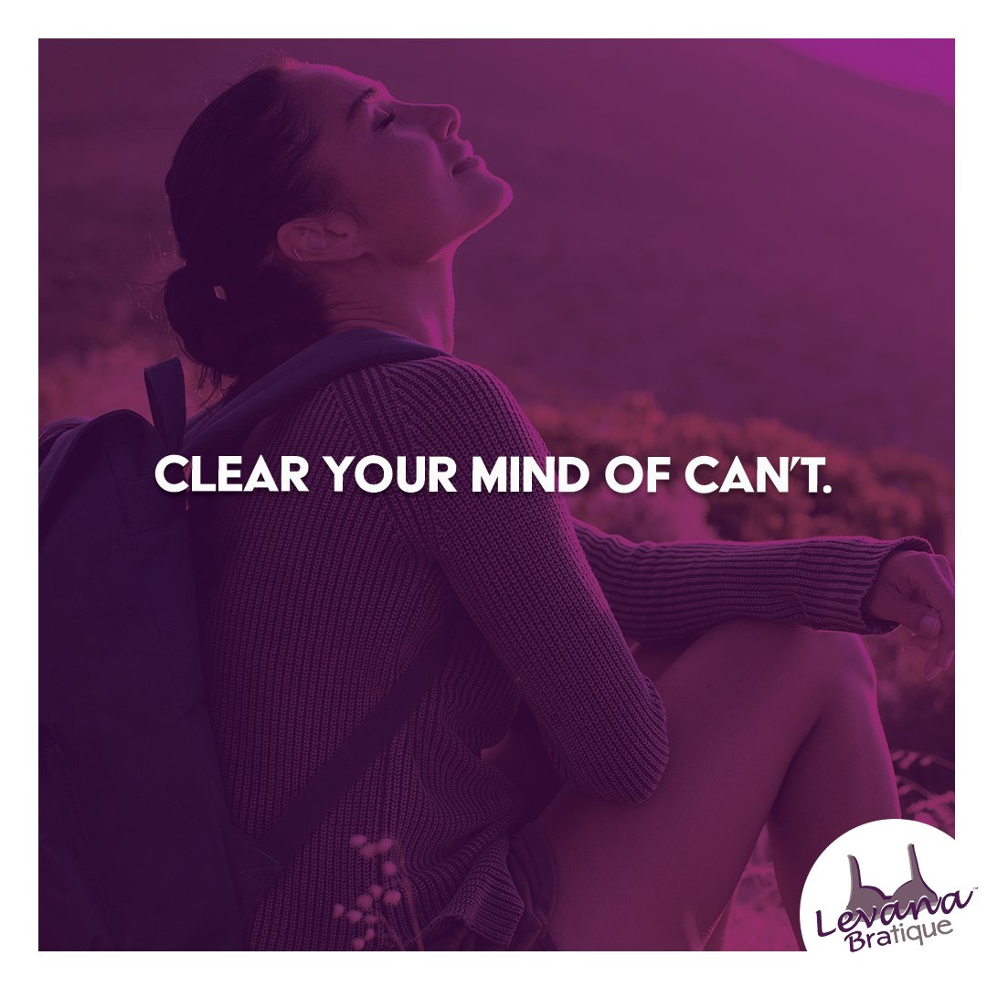 LevanaBratique's tweet photo. Clear your mind of CAN’T.
#joyfulmovement
#mindfulmovement
#selflove
#bodypositive
#bodypositivefitness
#mybodyrules
#loveyourself
#bodyacceptance
#nobody-shame
#mantra
#mindfulness https://t.co/kp8rqPyNrY