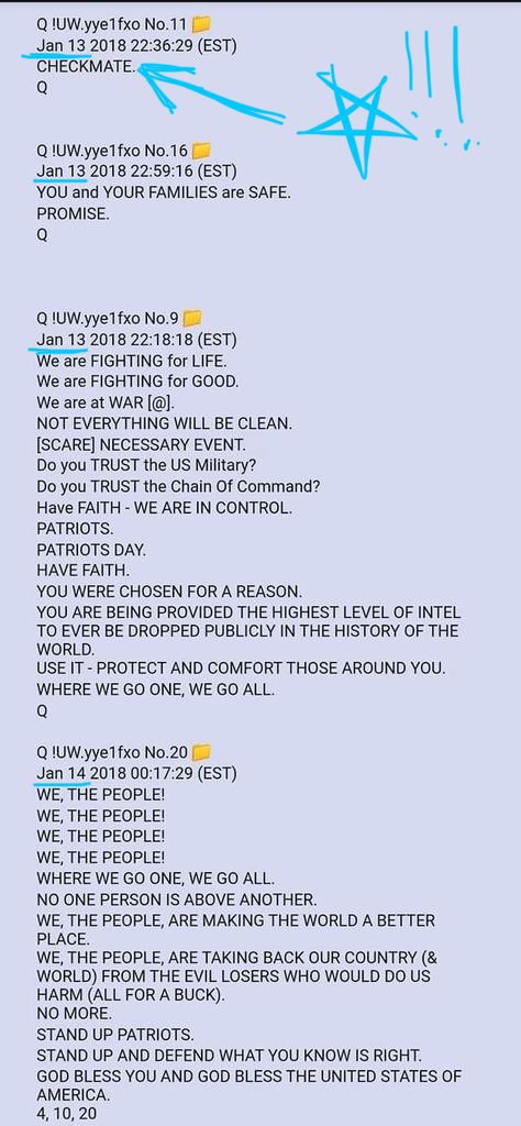 weareeternal913's tweet photo. 1️⃣Q7️⃣ > 3 year #Delta Proof
Jan 13, 2018 > tomorrow > Jan 13/14 2021 > @POTUS will #DeclasFISA 

@18airbornecorps > week over tomorrow

👇
CHECKMATE
YOU and YOUR FAMILIES are SAFE.
Promise.
Q

👇> 69

God speed...
The Lord Is My Shepherd 
✨🙏✨

Nothing can stop what is coming‼️ https://t.co/B3t9OZ81Vp