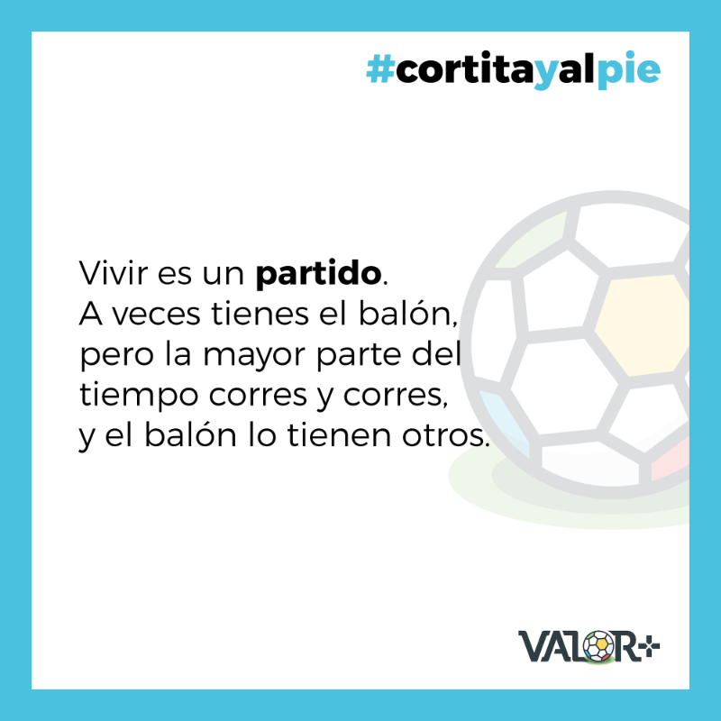 ValorPlus_SS's tweet photo. Cortita y al pie ⚽️

#valorplus #futbol #maneldelgado #entrenadoresfutbol
#formacionfutbol #futbolbase
#coachingfutbolistico #cortitayalpie https://t.co/5zK7DtqSY1