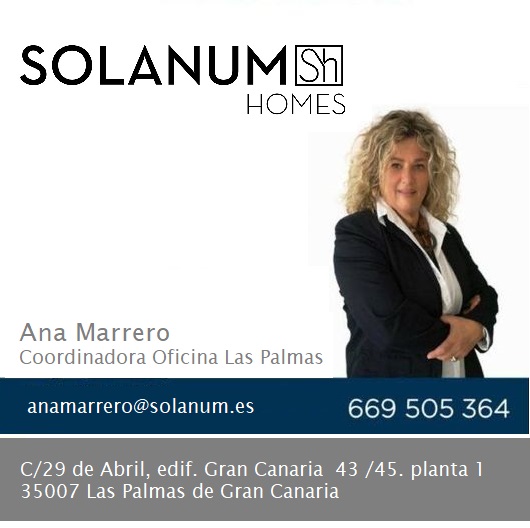Nos complace informarles que Ana Marrero se ha incorporado a nuestra oficina de Las Palmas como agente y coordinadora para la comercialización de activos inmobiliarios.

Nos aportará toda su energía y conocimiento comercial que seguro nos ayudará a conseguir nuestros objetivos.