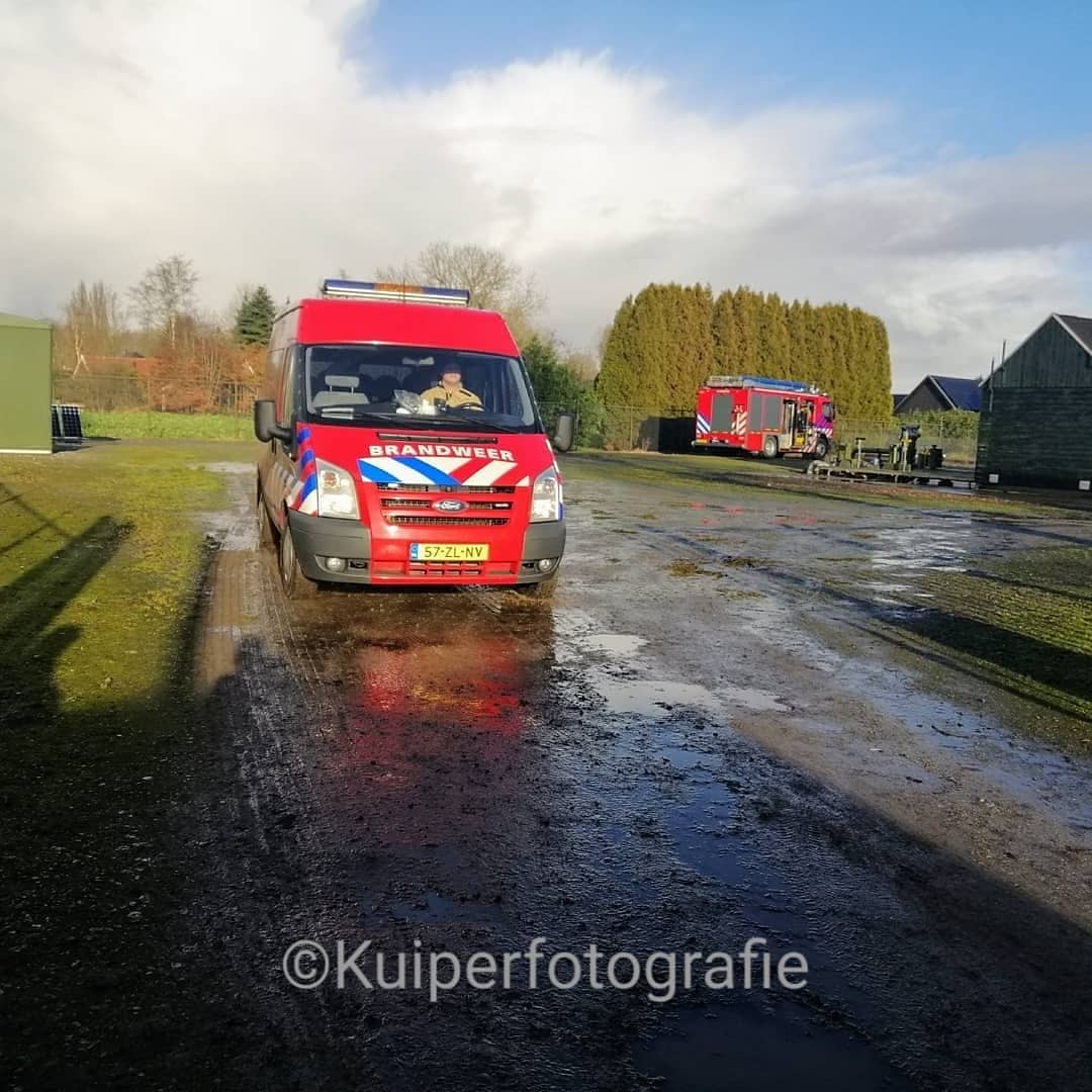 Melding brandweer Sint Vitusholt Winschoten