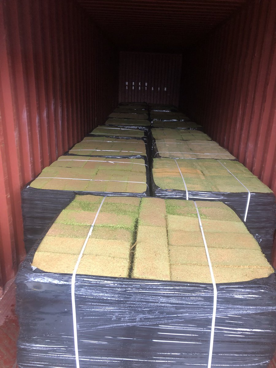 Busy day .. first of many containers away this year