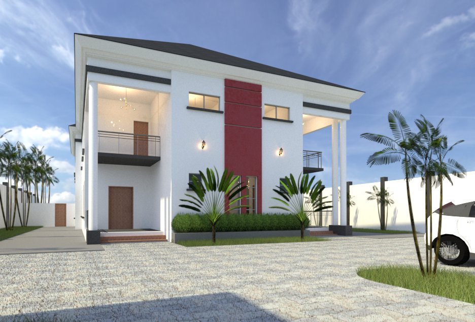 AfolabiOlaposi's tweet photo. #Ebeneconsult #Residentialdesigns #4bedroomsemidetachedduplex https://t.co/EOUV7CEmeK