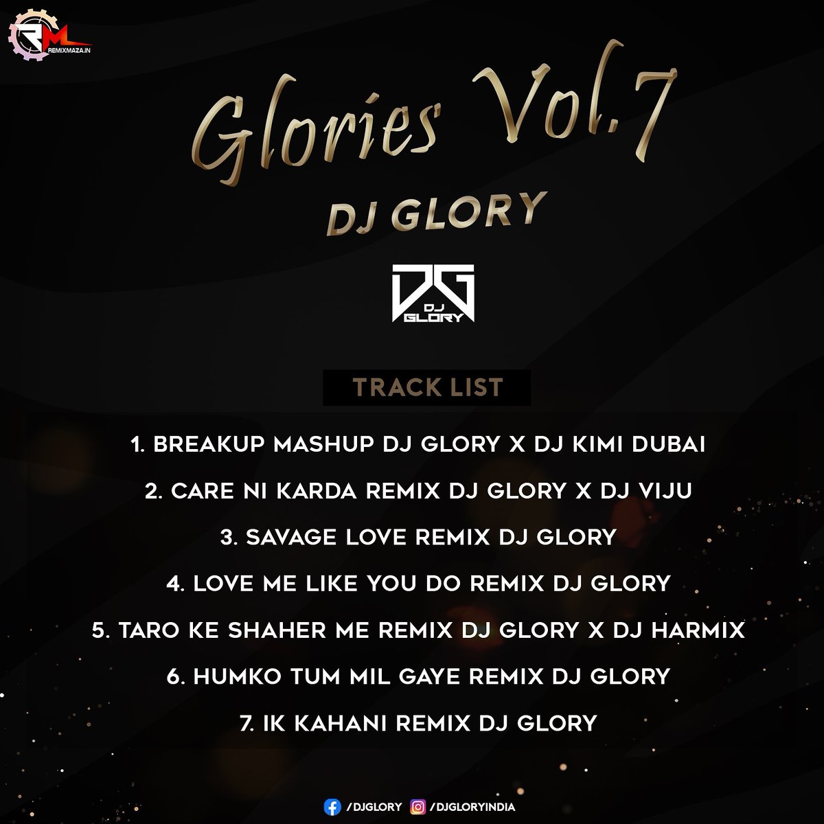 djshubremixpool's tweet photo. Glories Vol. 07 

Download :- https://t.co/glrw8C74Ky

Play :- https://t.co/20FEk16DjI

Follow :- https://t.co/SMgJVHW2Nw

#Glories #Vol07 #djglory https://t.co/45c3Clq4z5
