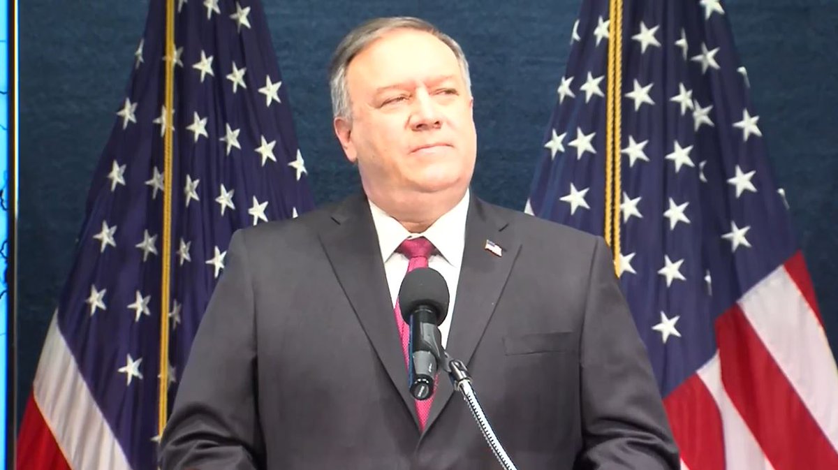  #BREAKINGU.S. Secretary of State Mike PompeoAl-Qaeda has a new home base. It is the Islamic Republic of  #Iran. We ignore this Iran/al-Qaeda nexus at our own peril.Al-Qaeda has had a relationship with Iran for nearly three decades.