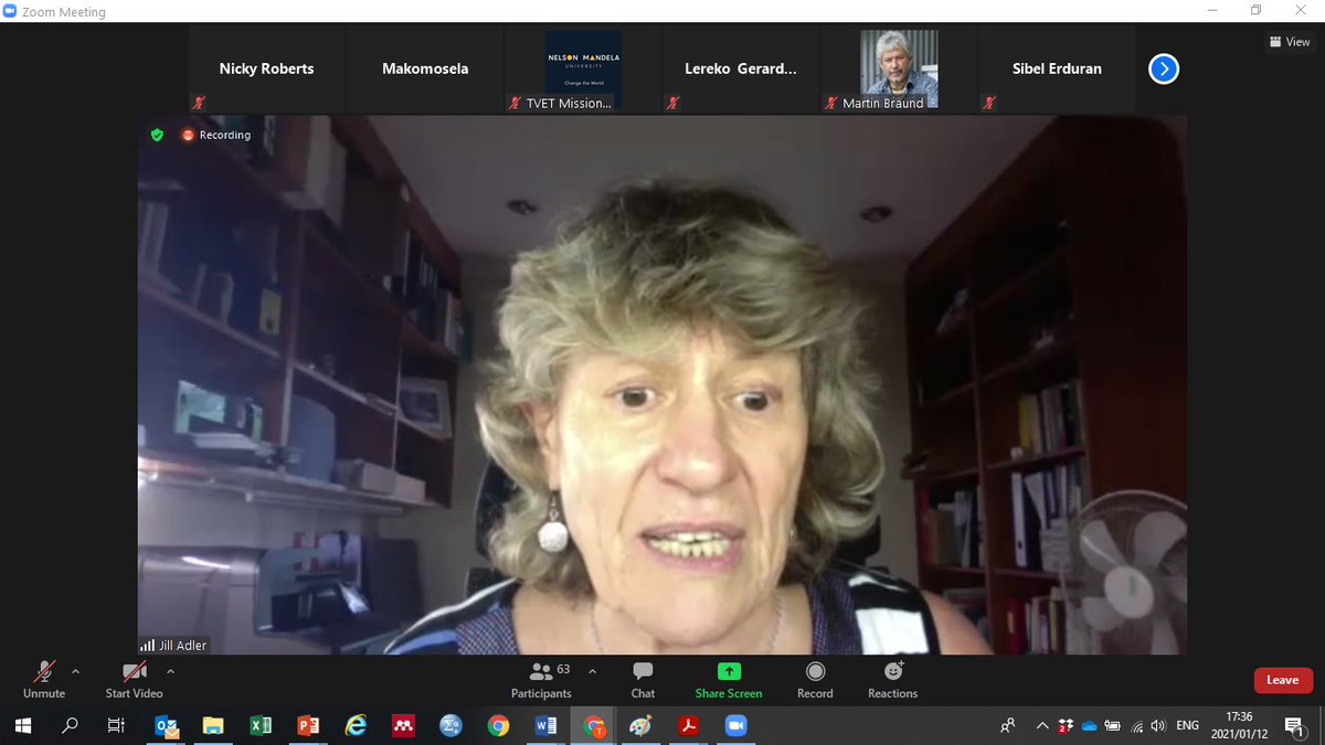 saarmste's tweet photo. Prof Adler #gautengchapter
and Prof Mercy Kazima #malawichapter
greetings and congratulations from International Commission on Mathematics Education. https://t.co/Llzzb3kg5z