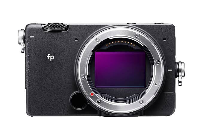 4. Sigma FP -This camera has a full frame sensor - It shoots raw - This camera shoots 4K video