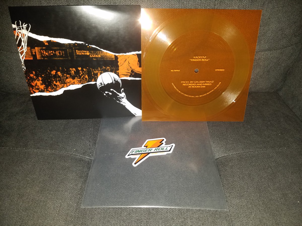 jubei208's tweet photo. @itsjustkadeem &amp; @GrubbyPawz "FINGER ROLL" (GATORADE ORANGE FLEXI DISC)

THANK YOU @cityyardmusic

#KADEEM #GRUBBYPAWZ #CITYYARDMUSIC #EMCEE #PRODUCER 
#BOSTON #EASTBOSTON #MATTAPAN #MURDERPAN #MASSACHUSETTS #NEWENGLANDHIPHOP #FLEXIDISC #LIMITEDEDITION #HIPHOP #WIKIHHDG https://t.co/AyKfqBXGKy