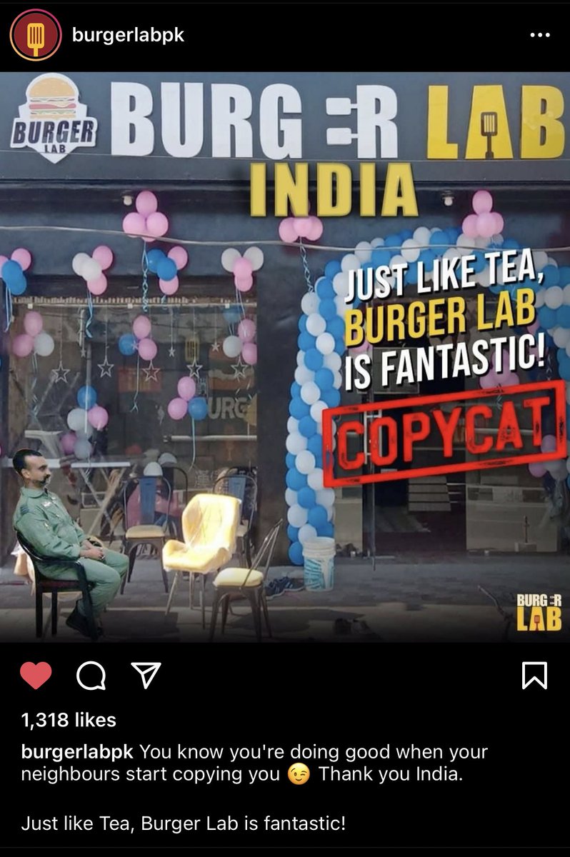 badboiari's tweet image. Copying a whole brand from Pakistan! #burgerlab needs to sue!! #burgerlabpk