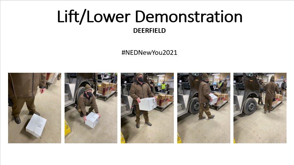 Deerfield is starting 2021 on the right foot with a Lift/Lower Activity #NEDNewYou2021