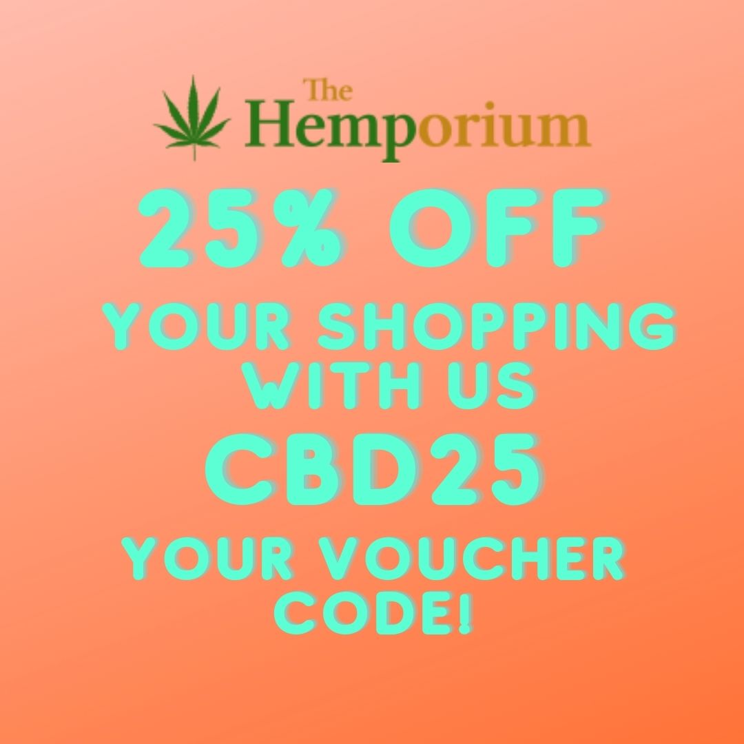 Voucher!

#shoponline #cbdshop #CBD 

thehemporiumshops.com