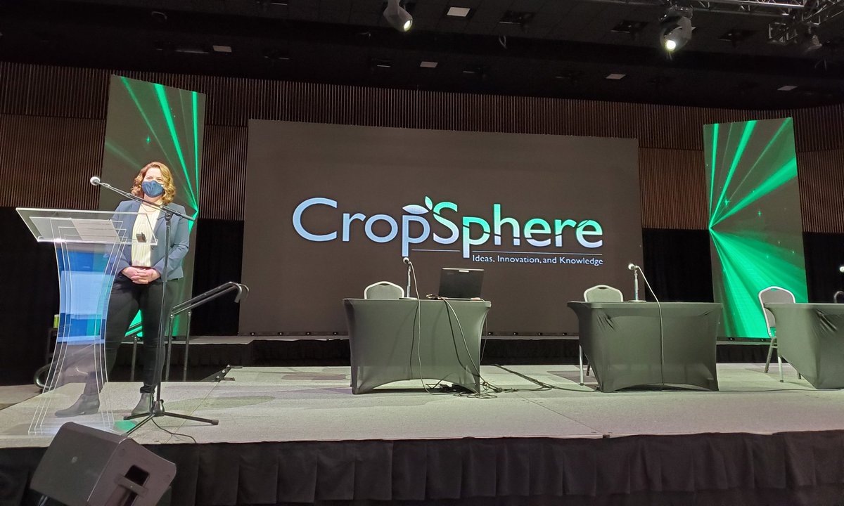 Events sure look different 😷! But today our team is working with the @cropsphere AGM's today virtually <a href="/PrairielandPark/">Prairieland Park</a>!