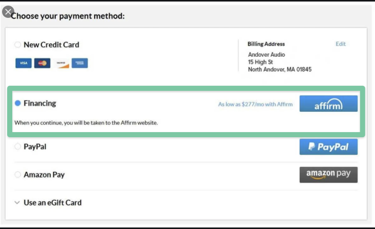 2What does Affirm do? You might have seen it when you reach a checkout page online. Basically, Affirm helps you pay for a purchase in installments. So instead of paying $1000 upfront for a mattress, you can pay $250 four times, over four months.