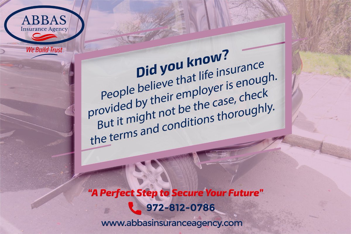 AbbasInsurance's tweet image. Saving you tons of money on your  CAR  INSURANCE. We have you covered from all sides.  
Call Now 972-812-0786