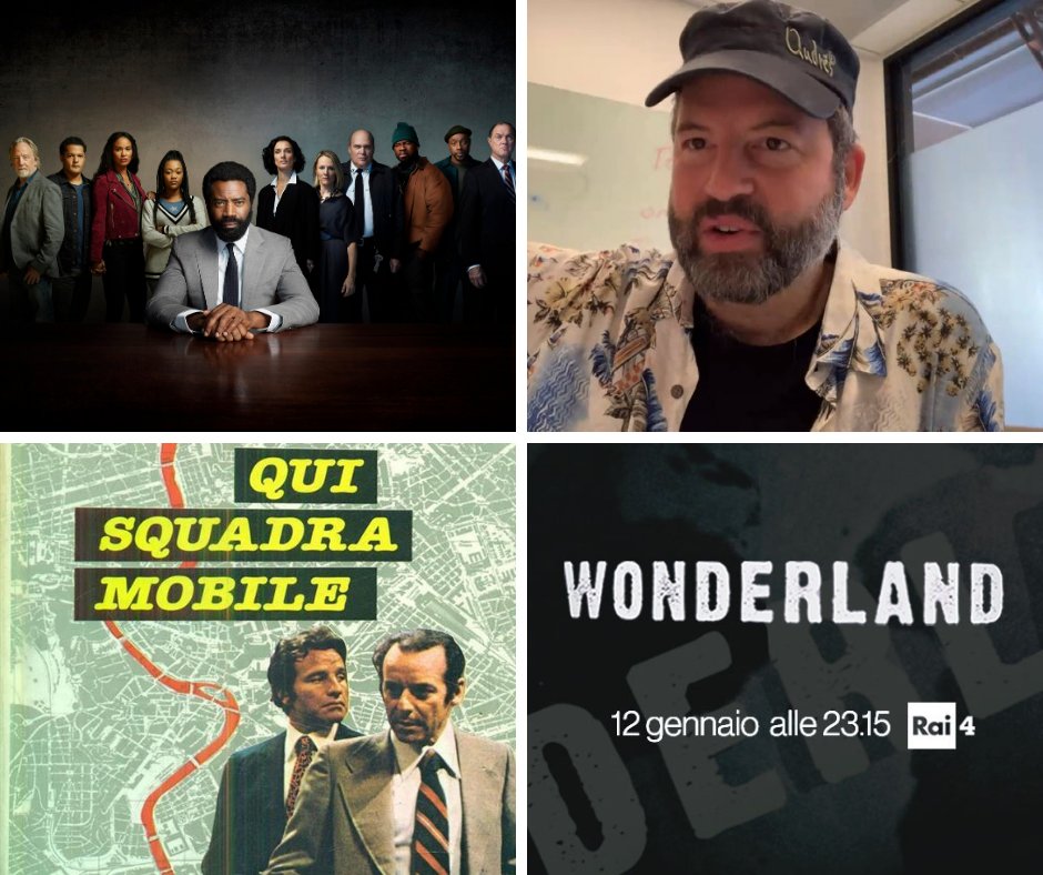 RaiQuattro's tweet photo. Stasera alle 23:15 una grandissima puntata di #Wonderland! Parliamo di effetti visivi con il premio Oscar #PaulDebevec, incontrato alla @ViewConference, poi uno sguardo in anteprima alla serie #ForLife e, per la rubrica Il giallo e la nera, approfondimento su #QuiSquadraMobile https://t.co/6dQqcW2QId