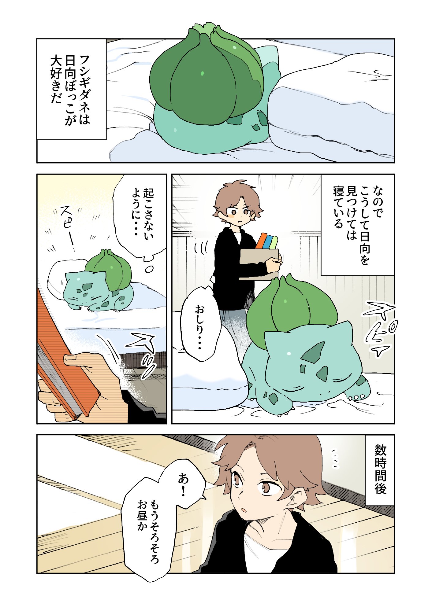 ネヲ 家の中にフシギダネが落ちている ネヲ 家の中にフシギダネが落ちている