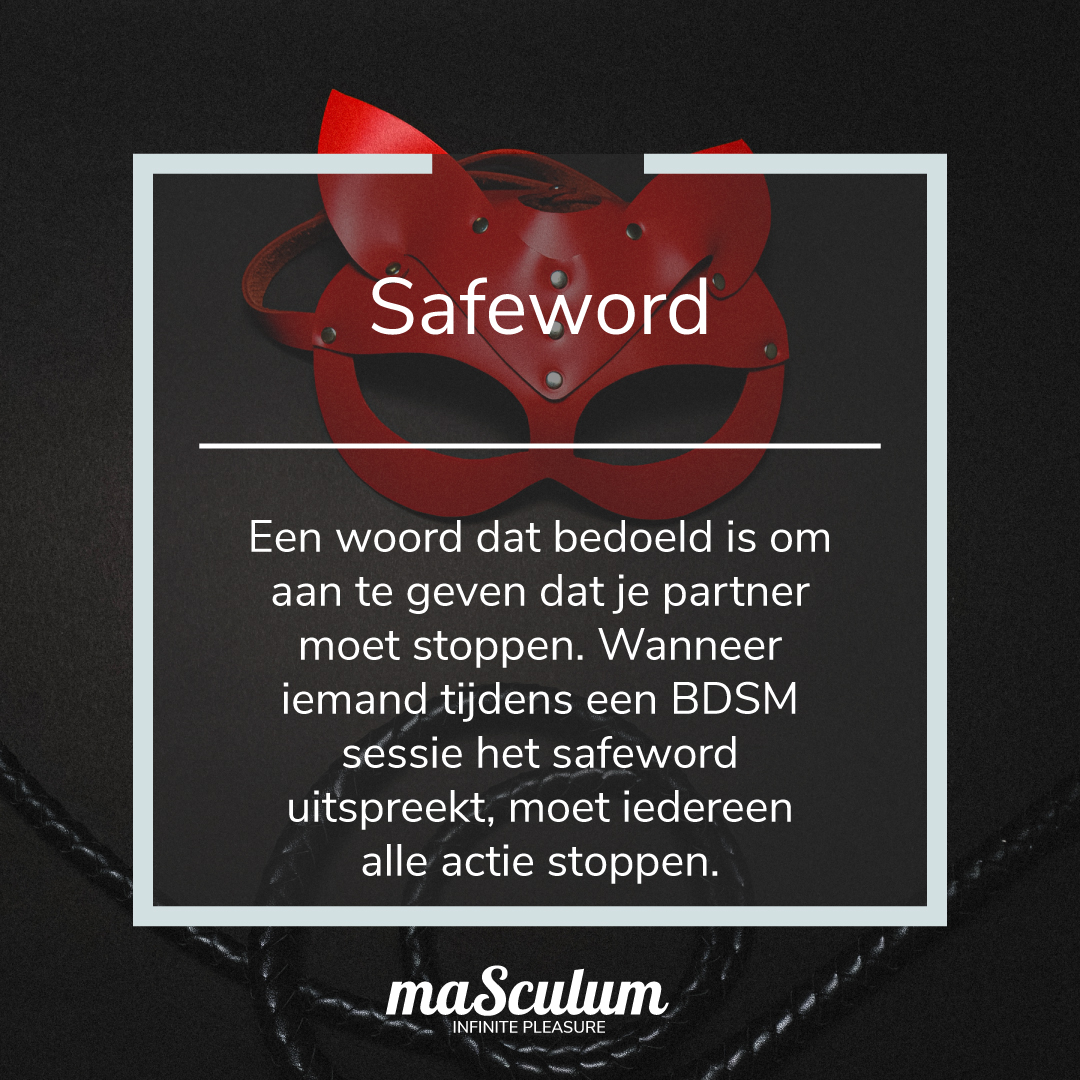 MasculumNL's tweet photo. Heb jij een stopwoord? 

#masculum
#infinitepleasure
--------------------
#lgbt
#lhbt
#gaylove
#dutchgay
#gaynl
#gaydutchies
--------------------
#bdsmdutch
#bdsmshop
#bdsmpride
#bdsm101
#bdsmcommunity
#safeword https://t.co/XBYaiDQesb