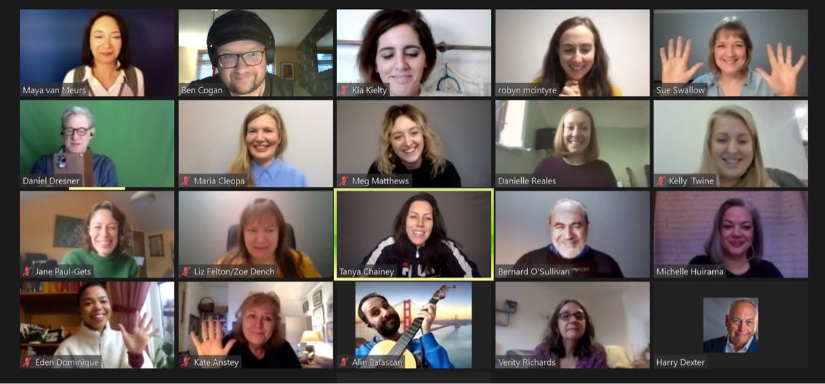 Praise Be! to all the BEAUTIFUL ACTORS who attended and stepped up in my Afternoon Delight Zoomin’ Workshop (and thank You <a href="/DanielDresner/">Daniel Dresner</a> for the invitation) ... #Working4Actors