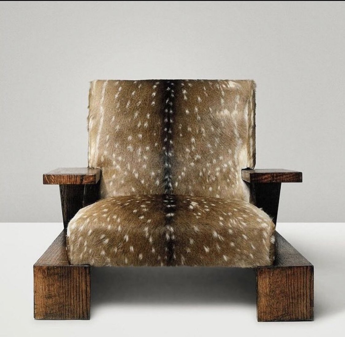 tiredoftrends's tweet photo. Jean Micheal Frank 1930 chair https://t.co/OirFqNIrKK