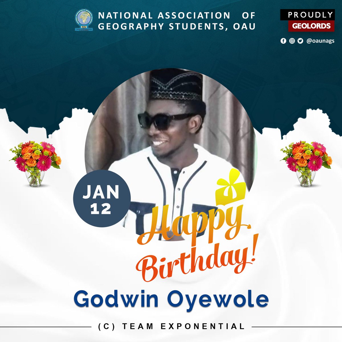 Oau Geography Happy Birthday Winnerboss Have A Great Year Ahead Cheers Happybirthday