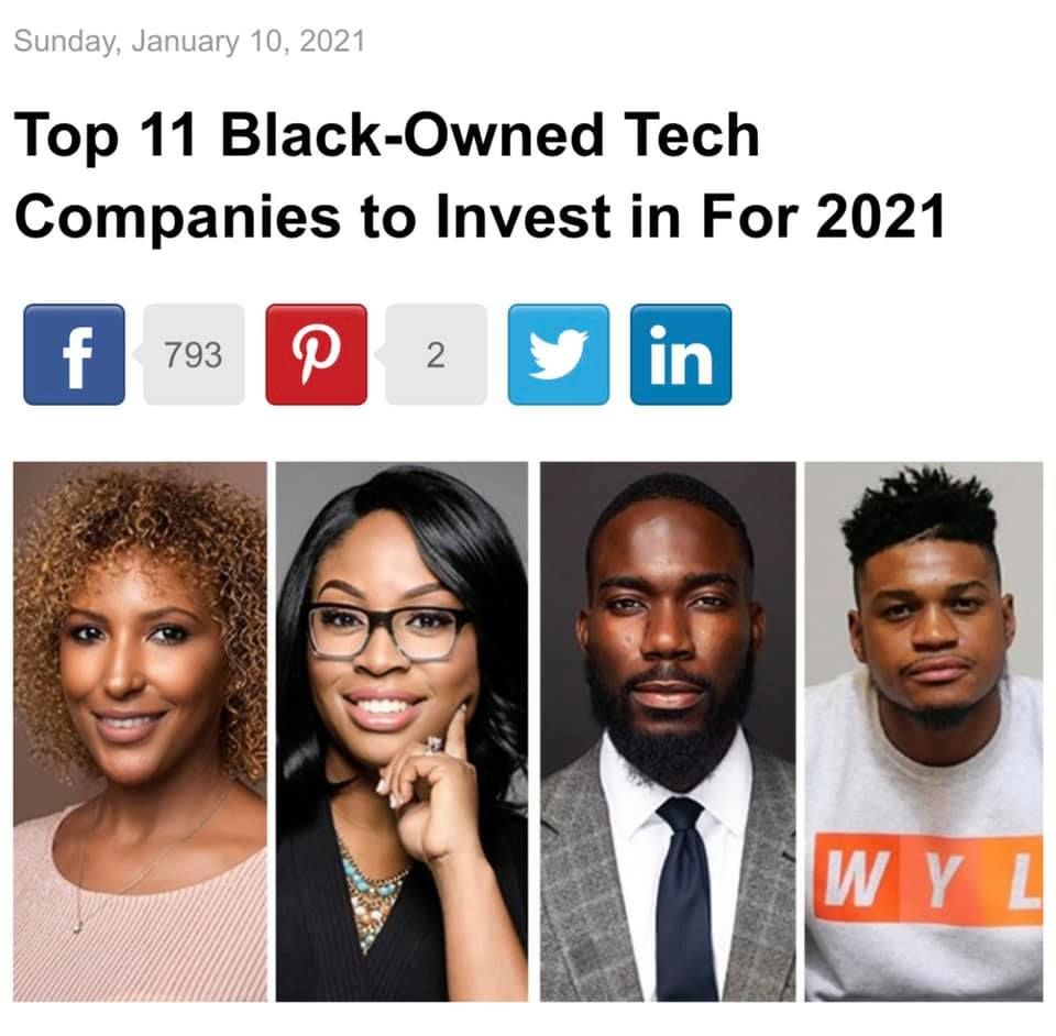 wyldotco's tweet photo. Our CEO @chief_ofo was featured in 'Top 11 Black Owned Tech Companies to Invest in For 2020' by @BlackNews 🎊🎉
Learn how you can invest in some of the top Black led tech companies in 2021 by clicking here: https://t.co/E2TIXSN0Nd
#blackownedtech
#whoseyourlandlord https://t.co/rmt2lJjtT9