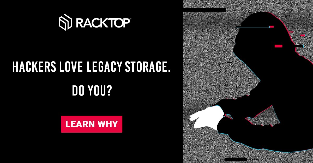 RackTop's tweet image. A lot of things have changed since the 1990s, but hackers know that dumb storage isn&apos;t one of them. @JAHGT takes a look at what&apos;s next for data security in our latest blog post: hubs.li/H0DGtXG0 #legacystorage #datasecurity #dumbstorage #cybersecurity
