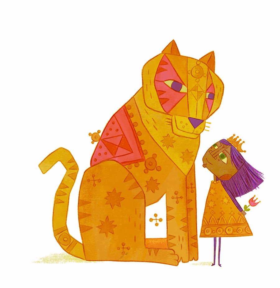denisegallagrrr's tweet photo. Excited to share this sneak peek of Fulki and the Tiger from “Moonsong” my newest picture book published by @little_press Look for it Fall 2021! 

#PictureBook #moonsong #PBFun2021 #author #illustrator #kidlit #ChildrensBook #friends #tiger #NewRelease https://t.co/benCCJgl0A