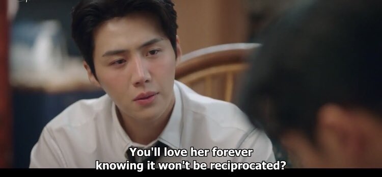 30. CHEONNYEON MANNYEON. Thousand years Ten thousand years. Dosan not believing in thousands of years since it is impossible considering the maximum life span BUT believing in thousands of years (Forever) to love Dalmi 