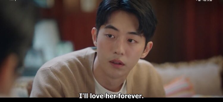 30. CHEONNYEON MANNYEON. Thousand years Ten thousand years. Dosan not believing in thousands of years since it is impossible considering the maximum life span BUT believing in thousands of years (Forever) to love Dalmi 