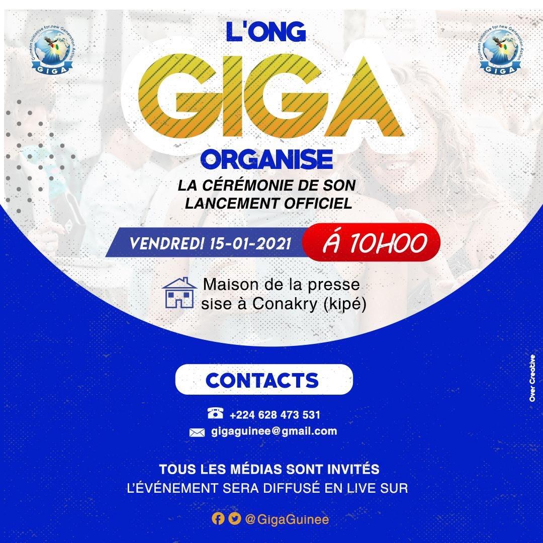 #LANCEMENT_ONG_GIGA🇬🇳

#LANCEMENT_ONG_GIGA🇬🇳
GIGA, l’ONG qui s’engage à renforcer les capacités intellectuelles et d’action en Guinée par la production intellectuelle et scientifique».

WOHN NÖMA !
WOHN NÖMA !