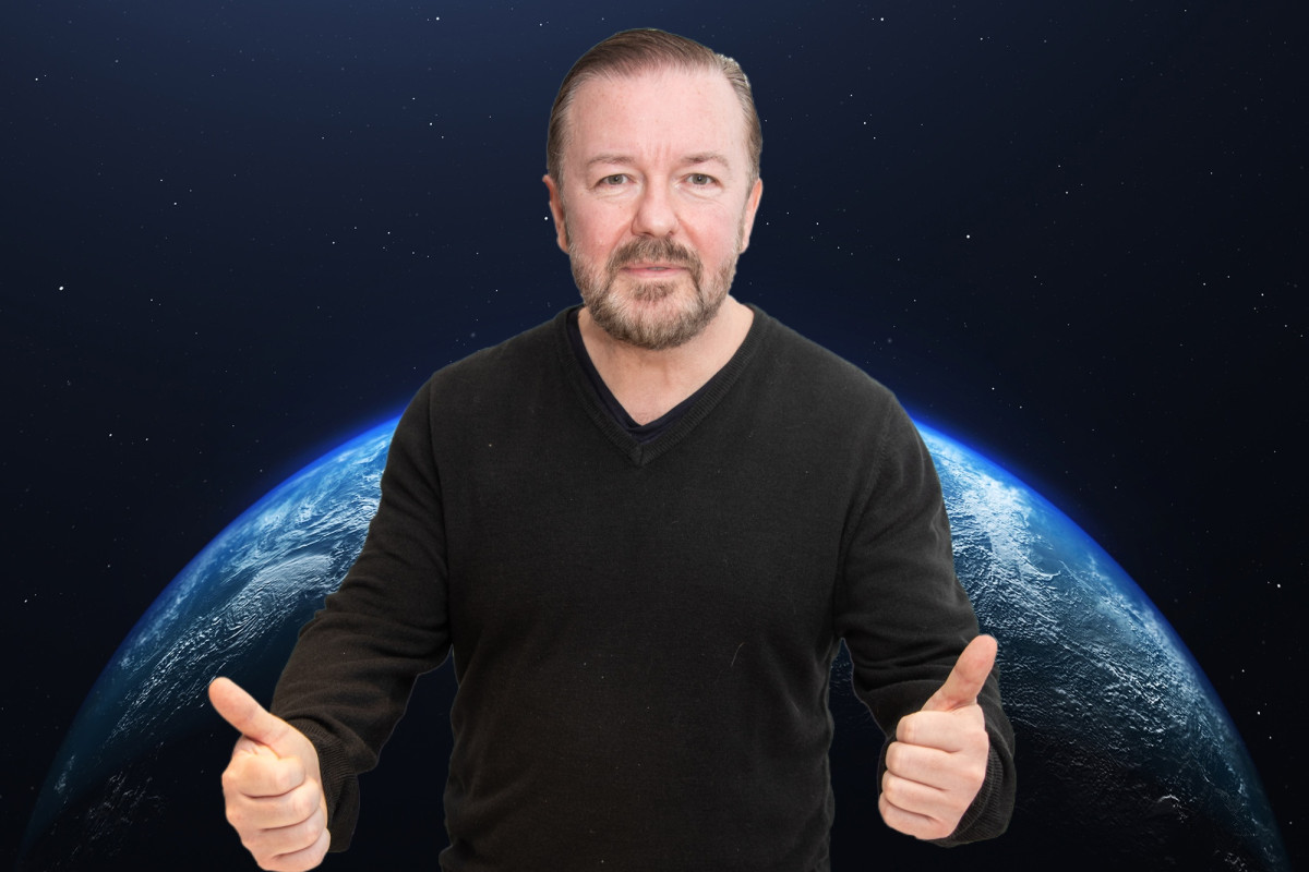 Ricky Gervais turns down chance to be first standup comic in space
