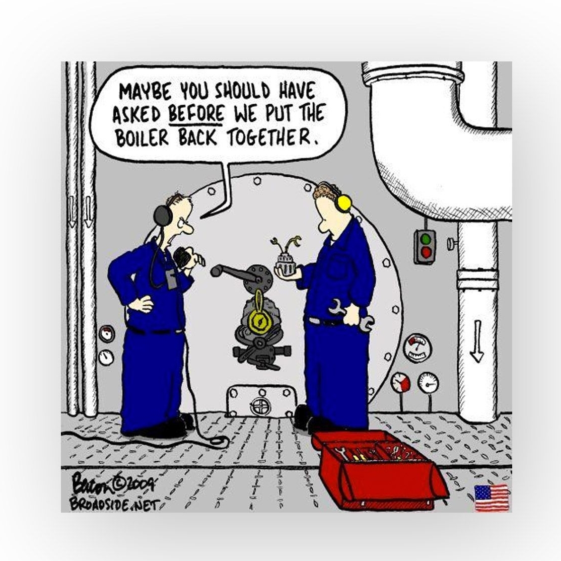 ProAirMechanic1's tweet photo. LOL! Oh no! While we got a good laugh out of this, we recommend you hire us next time instead of these guys. https://t.co/FXjlcIFNEo