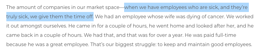 I was curious about the people who asked the Ford government to get rid of paid sick days…