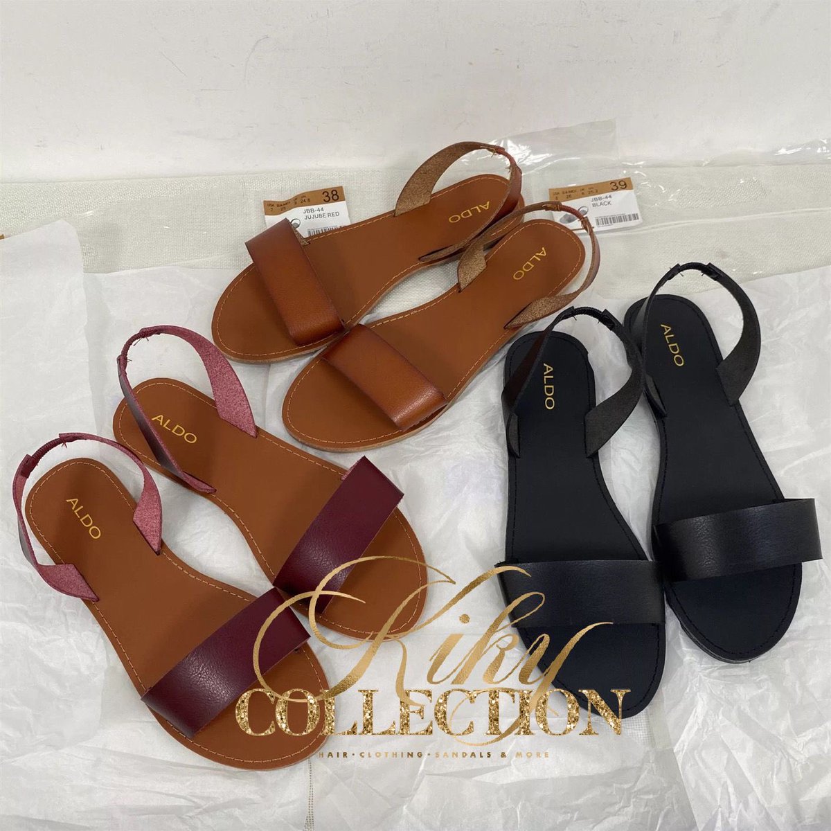 thamzzz_luxury's tweet photo. Tout model sandal Sa yo ap dispo Haïti mwa sa pou selman $25 us 
 @kiky_collection 

Cap-Haïtien : Vertières ruelle Nazareth #76📞 +50934870734

Arcahaie: Bassin Mahée , Pont Rouge  #27 📞 +50931818567

Carrefour waney 93 rue Cayemite #1939📞 +50939278596

WhatsApp: +50931818567 https://t.co/VFnjpYW1Np