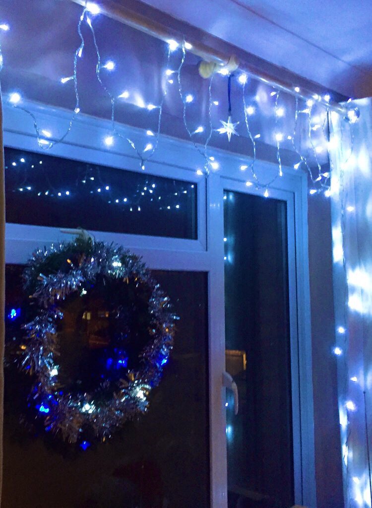 12th January 2021Light dispelling the darkness bringing joy & hope. They will be staying up for a time to come as, there is no reason why not & every reason why they should 