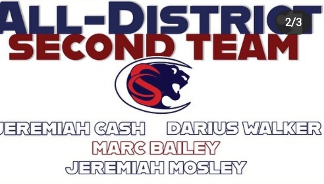 Honored to be called second team All District