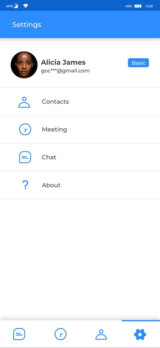 GodsonChinweuba's tweet photo. @zoom_us 
So I created this shot as a new UI suggestion to one of the apps that has been of importance to organisations and individuals during this covid era.

This was inspired by observation and analysis of the existing system.

#UIDesign
#Gochinart
#ZoomRedesign
#Zoom https://t.co/fRLgIUulwj