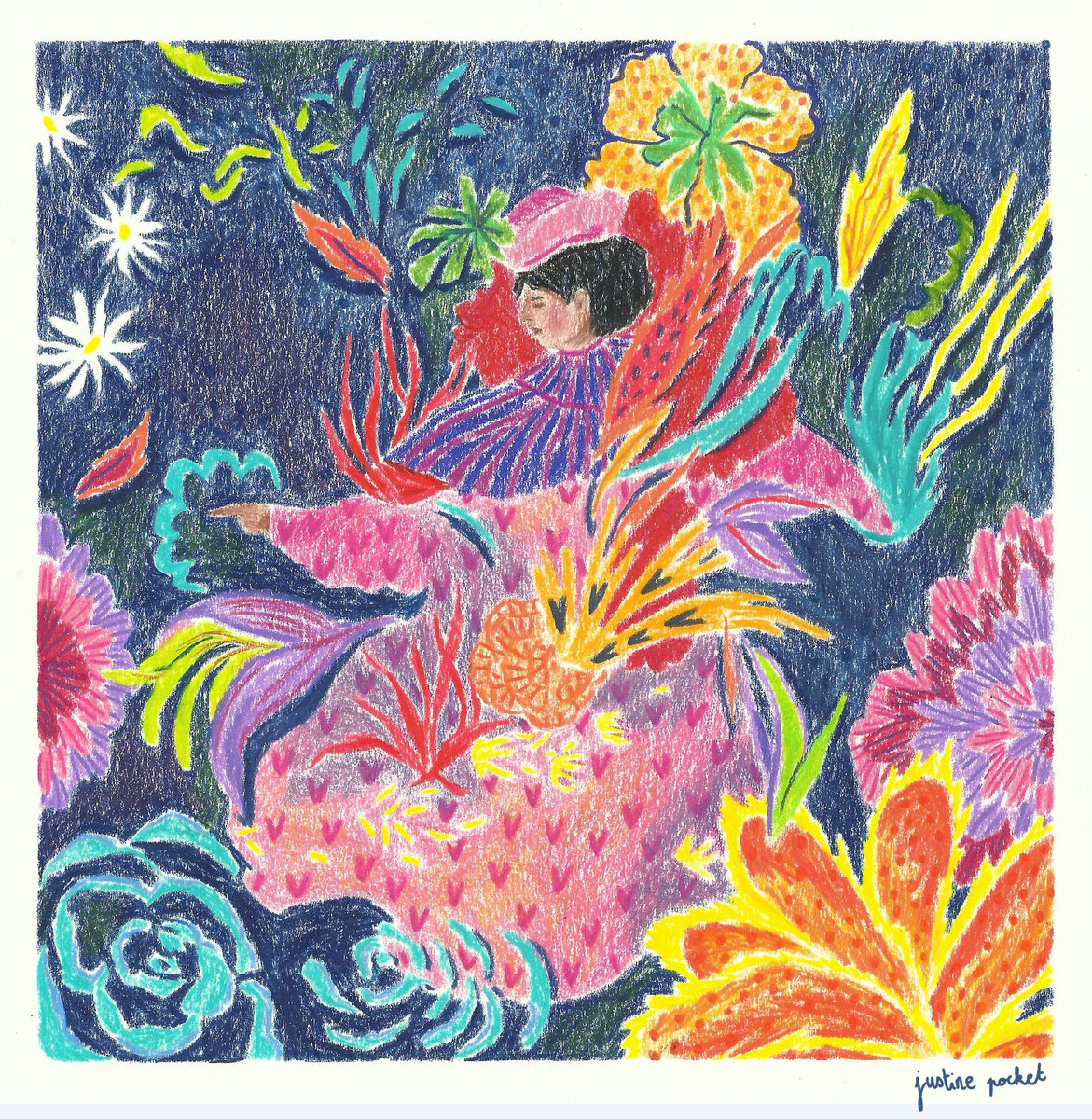 Justine_Pocket's tweet photo. Hey #PortfolioDay
I'm Justine, a french editorial &amp; textile illustrator! I use color pencils to draw very colorful illustrations :)
I'm currently looking for new opportunities 🌟 
🌼 https://t.co/MRqdtEF9x3
🌼 https://t.co/9Y6wF9fv2T
🌼 justinepocket@free.fr https://t.co/VwBatykx30