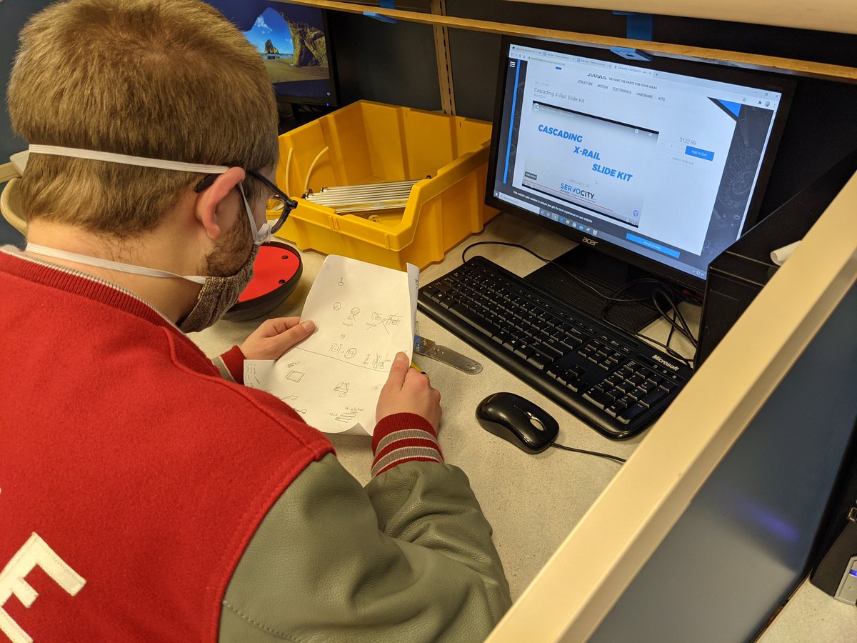 RoboVikes's tweet photo. I missed this. Welcome back, #RoboVikes!
#grinding #robots #buildteam #letsgobildatogether #morethanjustrobots #TETRIXrises #TETRIXrobotics #ULTIMATEGOAL @gobilda @tetrixrobotics @ftcteams https://t.co/iwgMRV7tPV