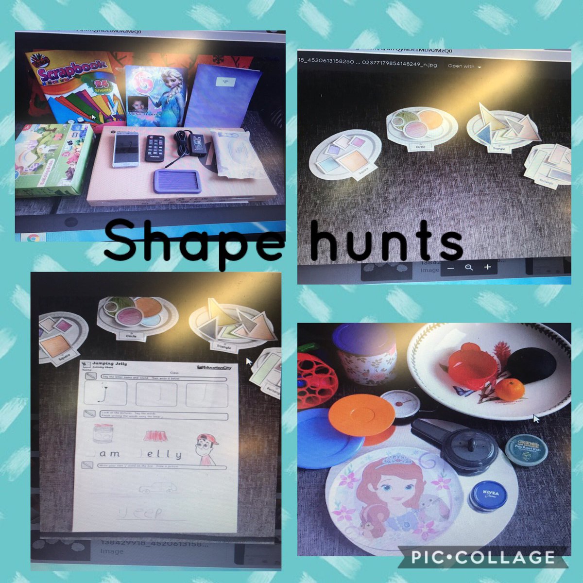 RynneSiobhan's tweet image. Some more super home learning today with @AbStpeters Primary 1’s and their families. Thank you for all the work shared on google classroom. #shapes #commonwords #aberdeenlearns #Googlemeets 🙂👍🏻💻