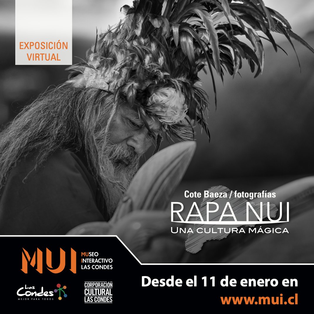 CulturalCondes's tweet photo. Disfruta la expo virtual RAPA NUI. UNA CULTURA MÁGICA #EnElMUI. Su autor, el fotógrafo José Luis “Cote” Baeza, no documenta ni describe, sino que siente e ilustra con una fina técnica en blanco y negro

En https://t.co/QVXhOhoTeI 

#expo #foto #rapanui #monocolor @Muni_LasCondes https://t.co/ykXMJZ7XJM