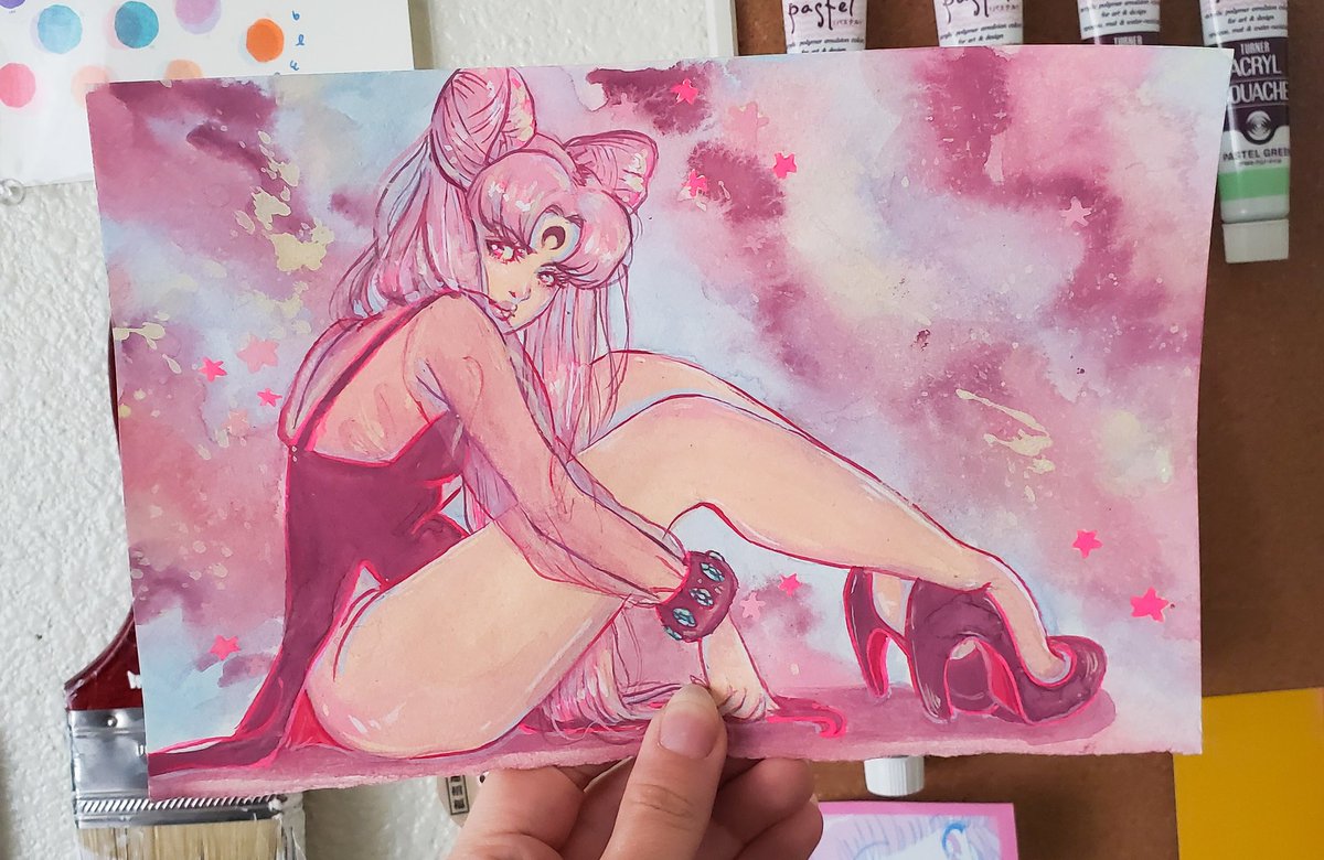absolute_ama's tweet image. Its #PortfolioDay Hello!! My name is Ama! I am a traditional painter and mother! I enjoy painting whimsical women and creatures of the bizarre! 
🎨Absoluteama.com
💸Patreon.com/absoluteama 
📺Twitch.com/absoluteama
📸Instagram.com/absoluteama