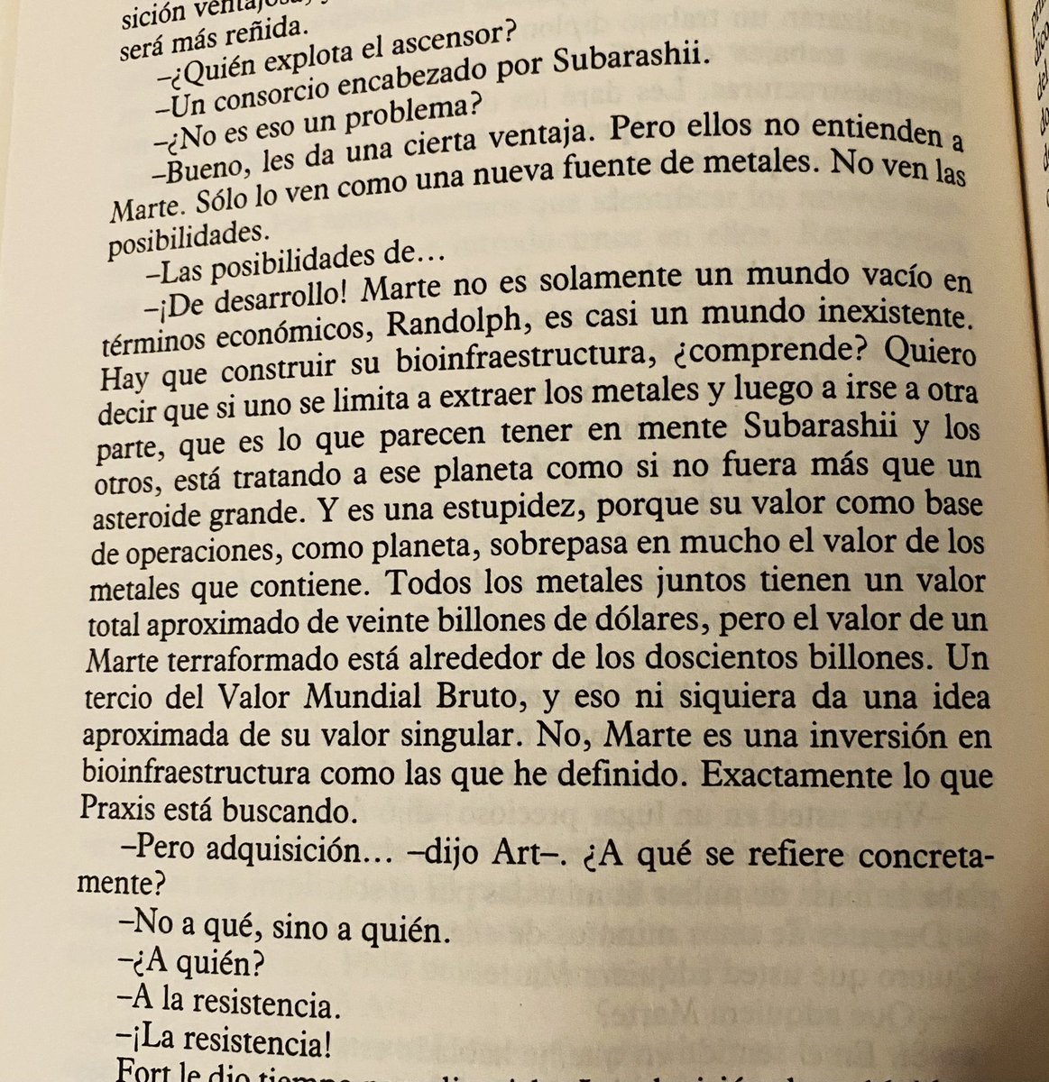 AitorGoy's tweet image. «Las nuevas oportunidades de crecimiento ya no se encuentran en el crecimiento.  

Se trata de invertir en Infra-infraestructuras, por así decirlo, o bioinfraestructuras....»

#SpaceEconomics #Mars 🚀